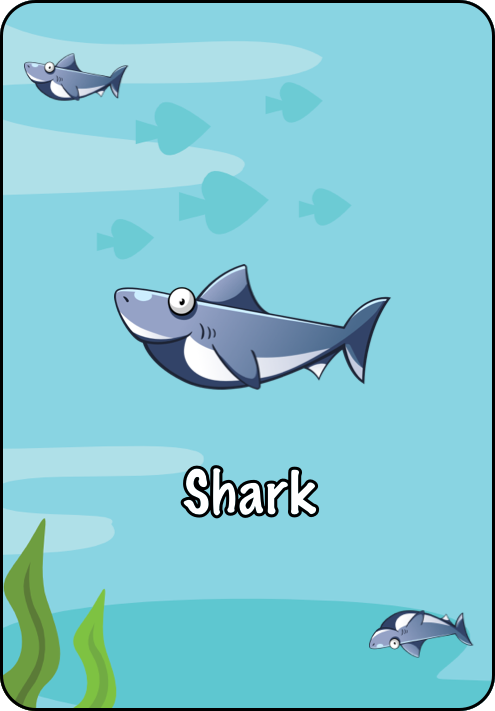 Original illustrated Fish deck